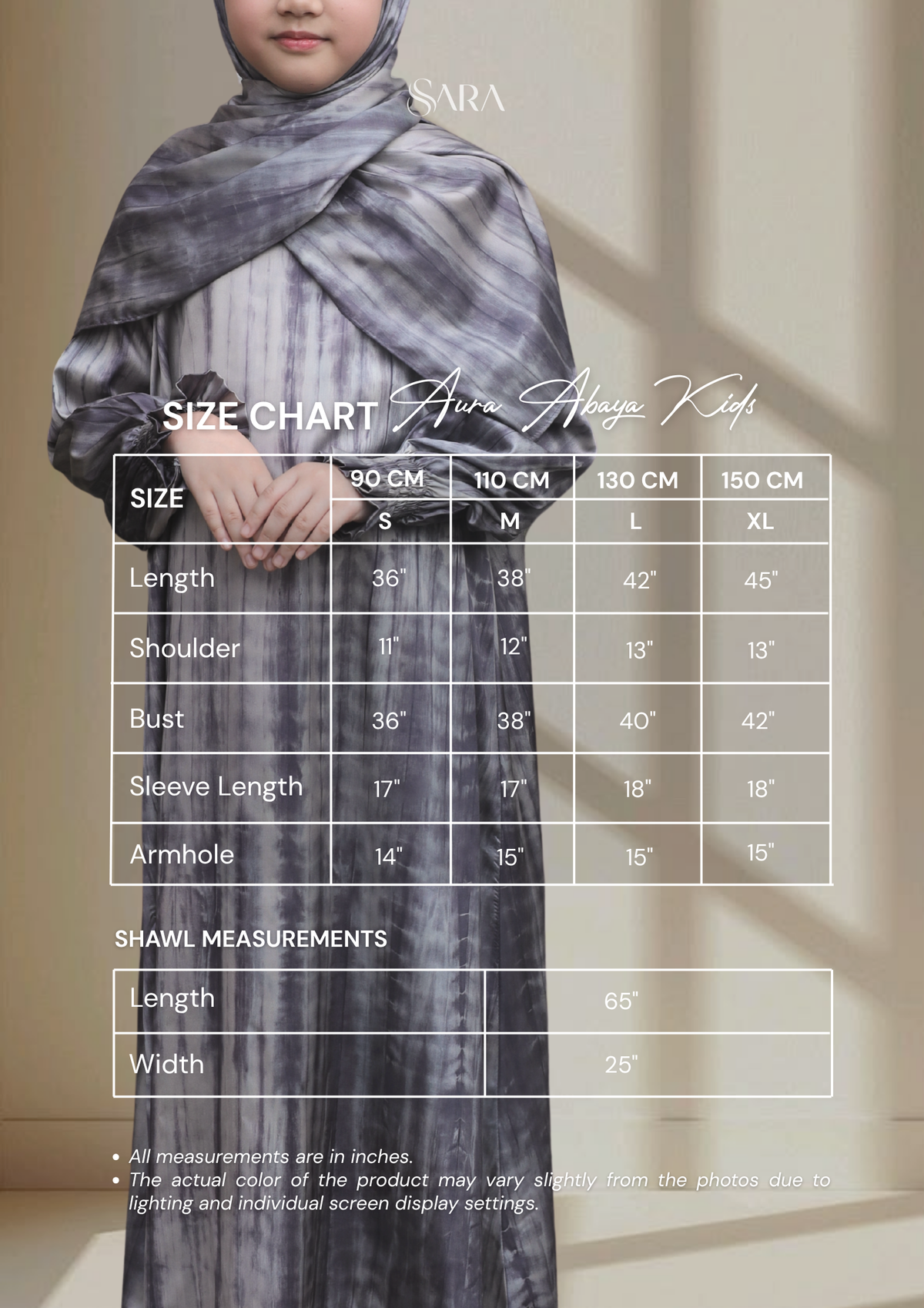 AURA ABAYA KIDS