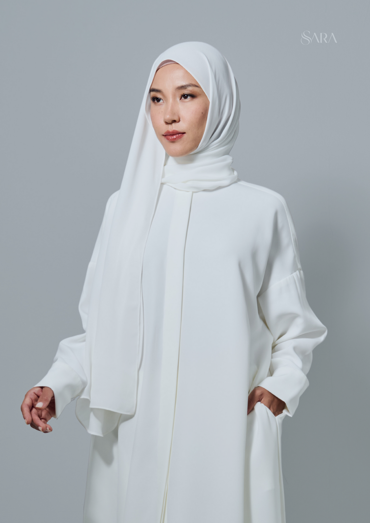 AIRA HALF-MOON SHAWL