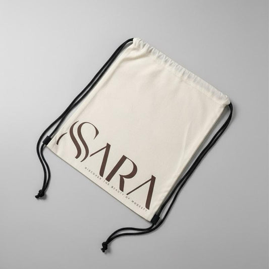 SARA DRAWSTRING BAG